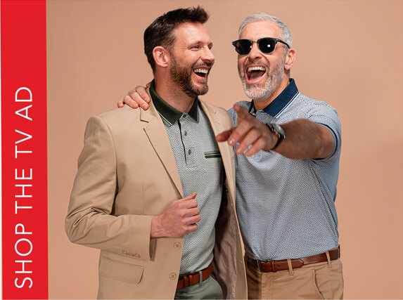 Shop the TV ad - Men's